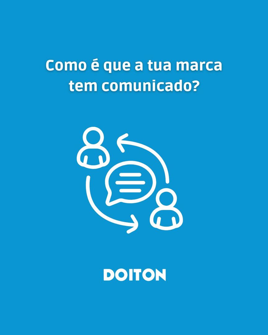 Como é que a tua marca tem comunicado?

O que é feito para que ela esteja presente na mente dos consumidores, clientes, parceiros?
Qual a estratégia de comunicação adotada para potenciar ao máximo o reconhecimento da tua marca?
Sabe como se encontra a reputação da tua marca?