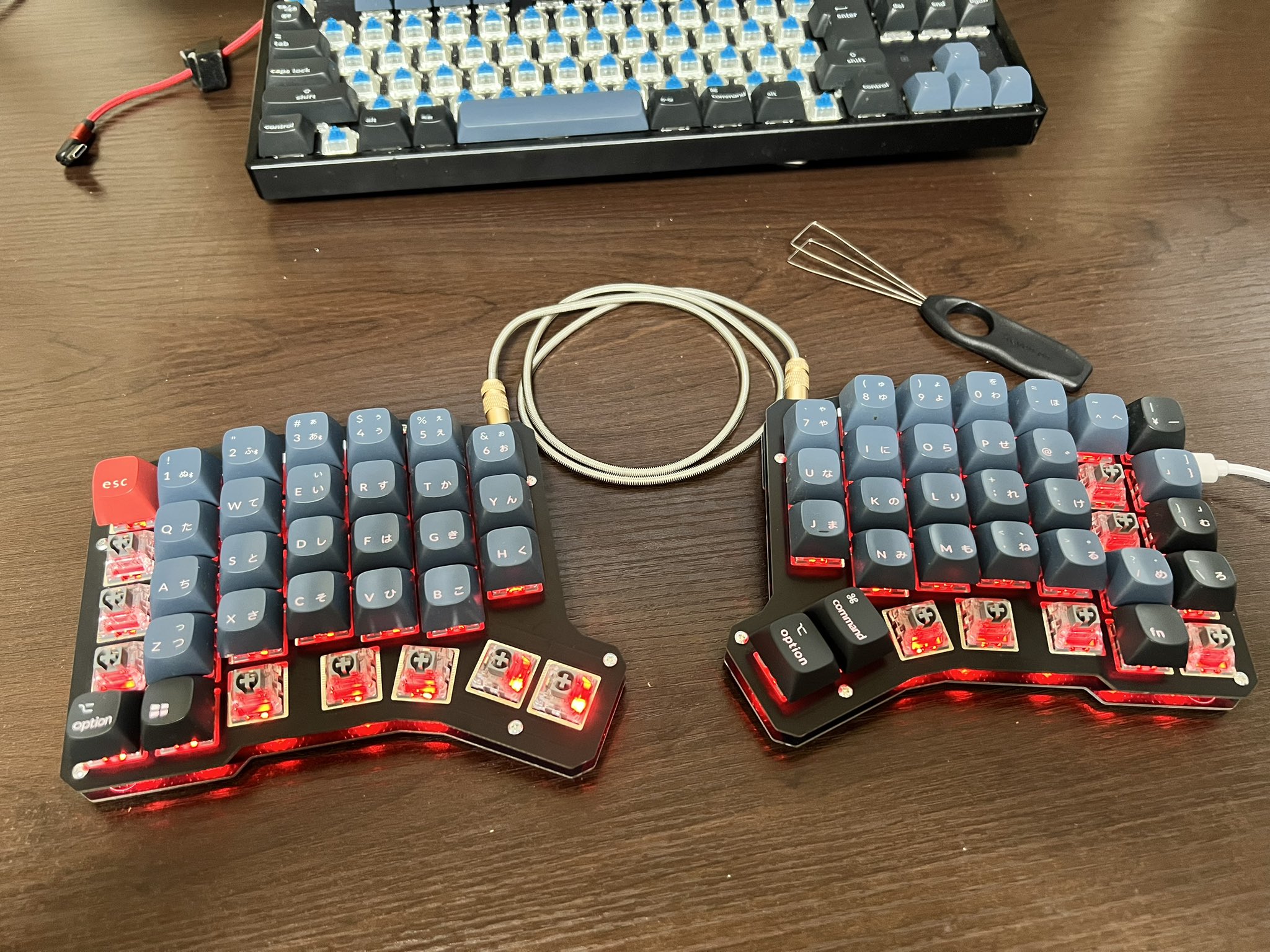 Ergo68 自作キーボード　ちょっと訳あり Ergo68 自作キーボード ちょっと訳あり Ergo68 自作キーボード
