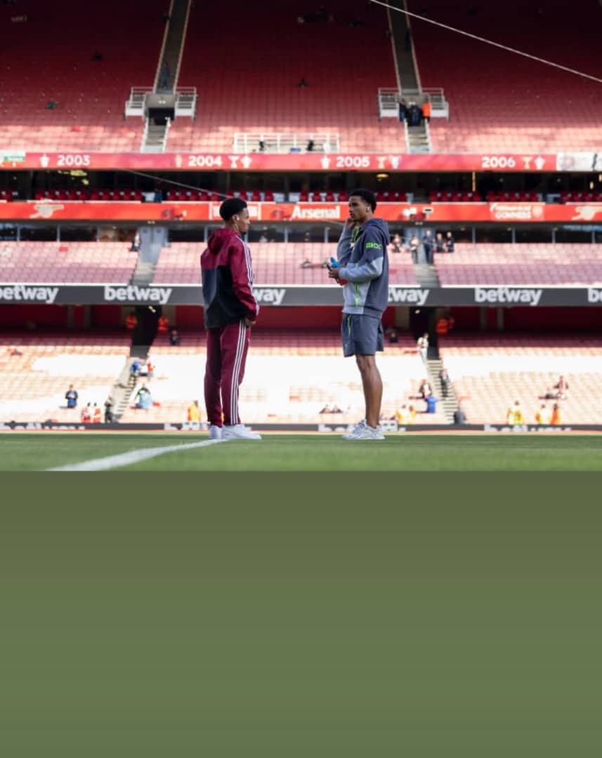Alonso Kasule (@alonsokasule) on Twitter photo Divine Mukasa and @Nethannwaneri having a chat before the <a href="/Arsenal/">Arsenal</a> and <a href="/ManCity/">Manchester City</a> crush at the emirates. Divine Mukasa and @Nethannwaneri having a chat before the <a href="/Arsenal/">Arsenal</a> and <a href="/ManCity/">Manchester City</a> crush at the emirates.