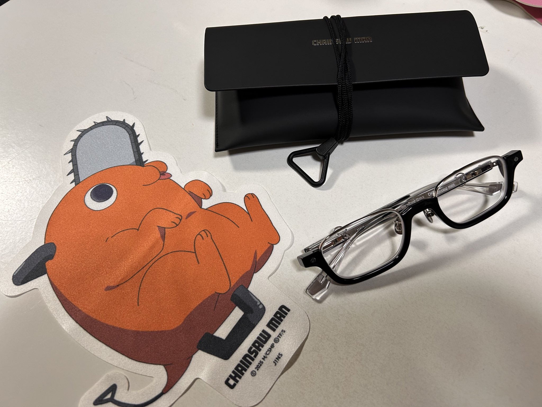 JINS×チェンソーマン 早川アキモデル クリアレンズ early on X