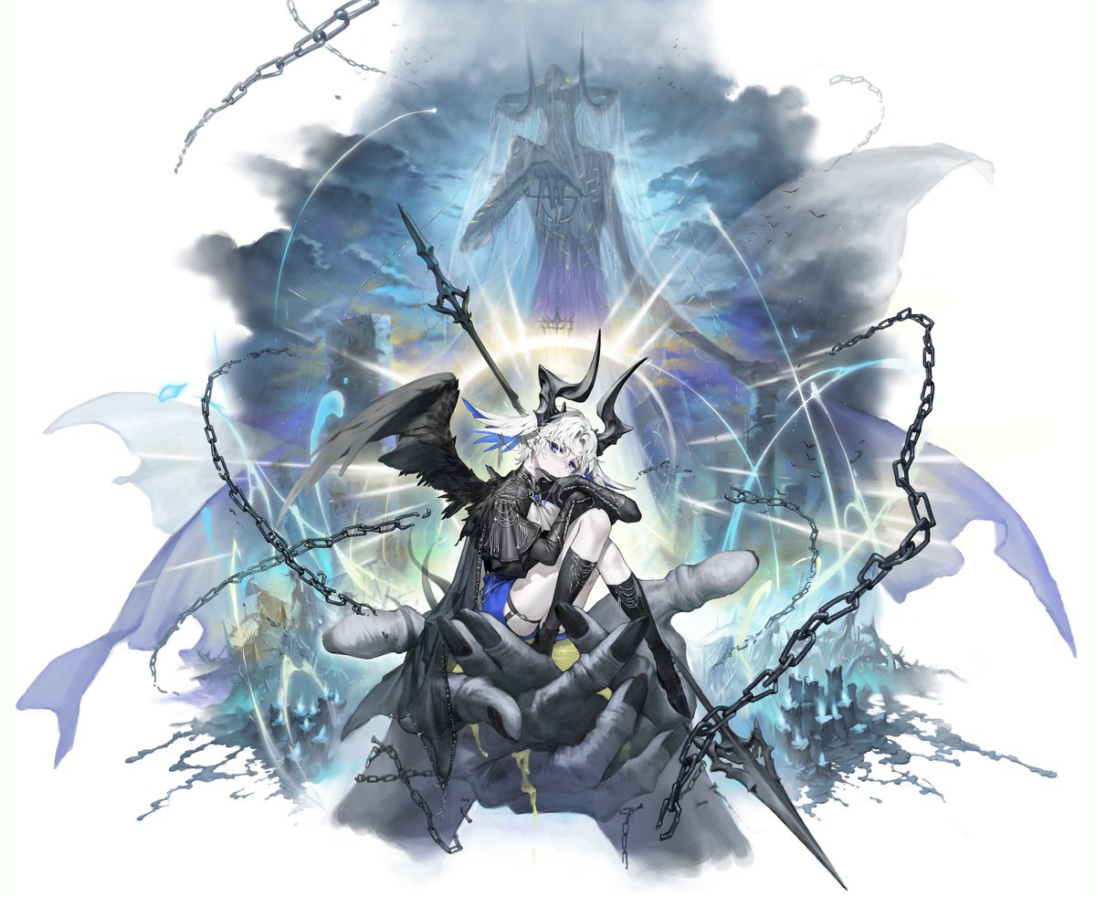 어둠의 사령술사..같은 건데 지하에 봉인되어 묻혀있는 고대 존재의 힘을 사용하는.. 대충 그런 설정의 소년