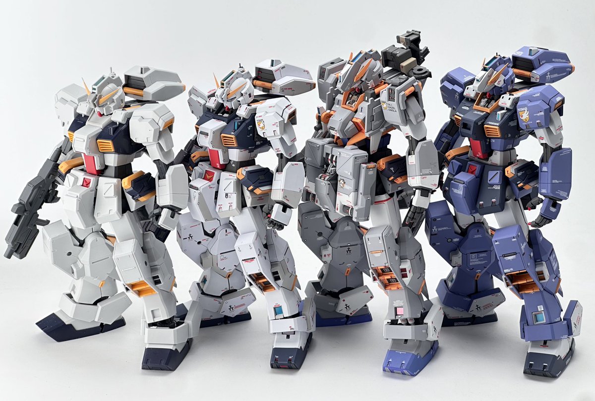 tauyo13's tweet image. MGヘイズル4機 俯瞰カット
高さが伝わらないのでボツにしたけど
ボリュームは伝わるかな
玄人層に好評なのが嬉しいのでアップ
やはり並びは熱い!!