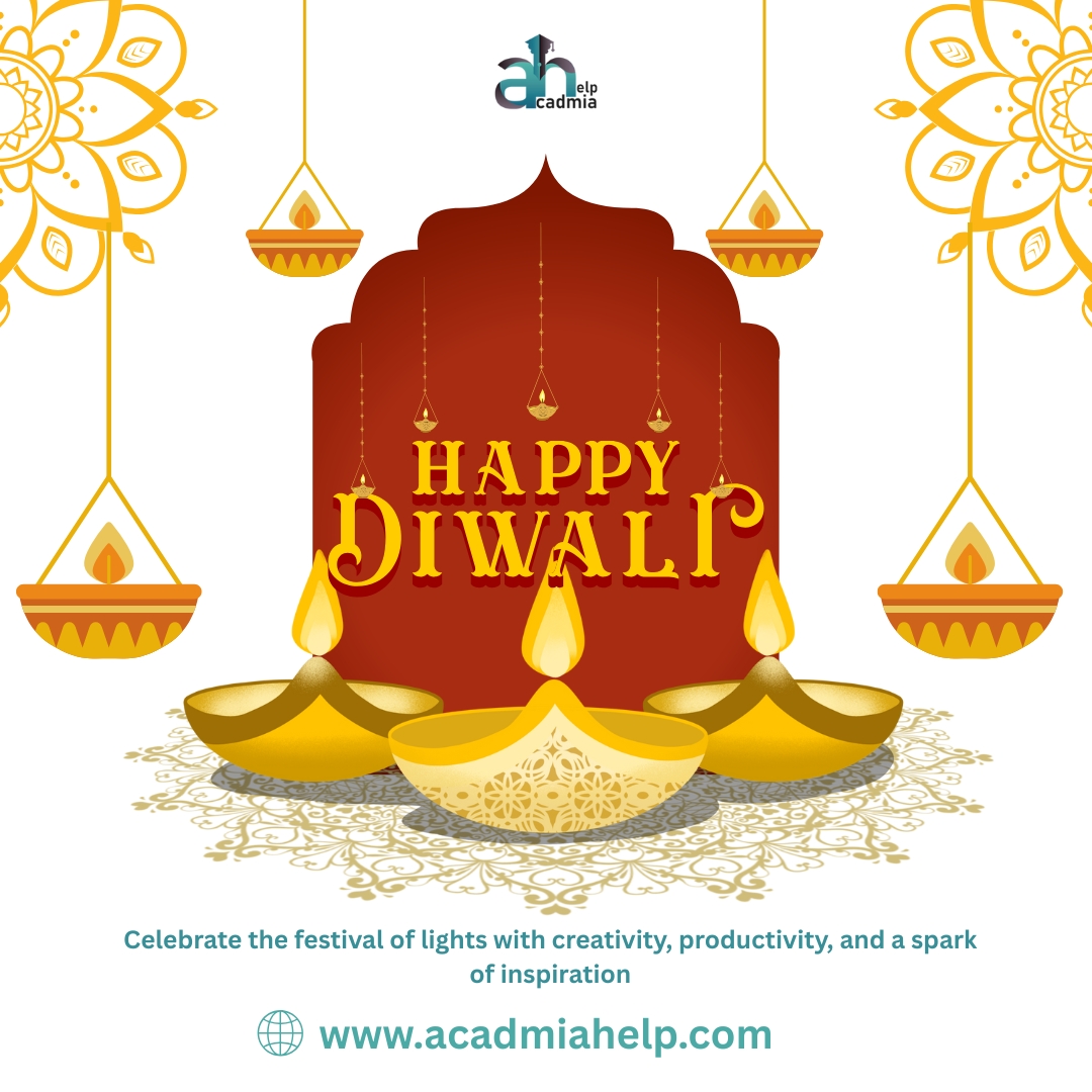 AcadmiaHelp's tweet photo. May the glow of diyas brighten your academic journey and illuminate your career path. Wishing our incredible community of writers and students a joyful and brilliant Diwali!#DiwaliGreetings #StudentCommunity #WriterCommunity #ShineBright #AcadmiaHelp #FestivalOfJoy  #HappyDiwali https://t.co/MvjPDCD5ef