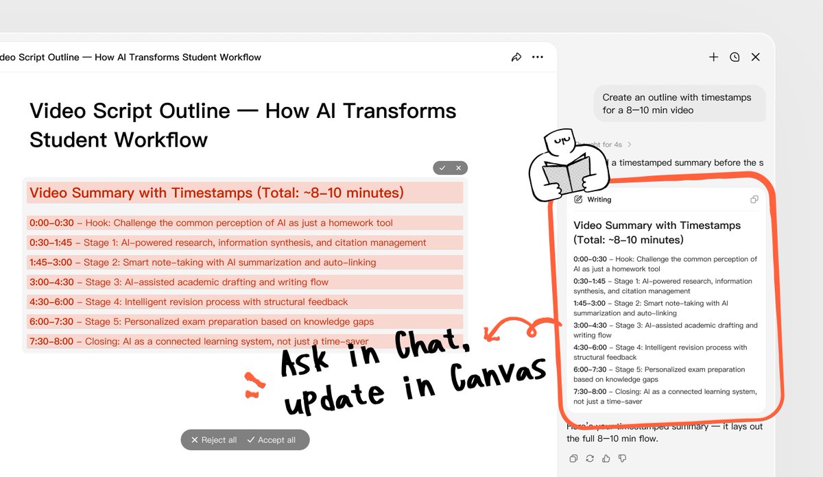 muset_ai's tweet image. Ready, set, go...

Type an idea in the chat → Watch it transform on the canvas into a directly publishable piece.

That&apos;s the Muset difference. From thought to final draft in one seamless flow.

#nonstopwriting #creativetool #muset