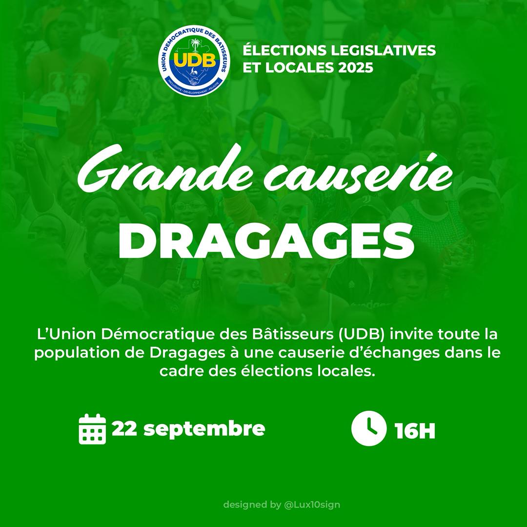 UDB 6ÈME ARRONDISSEMENT 
Élections locales et législatives 2025