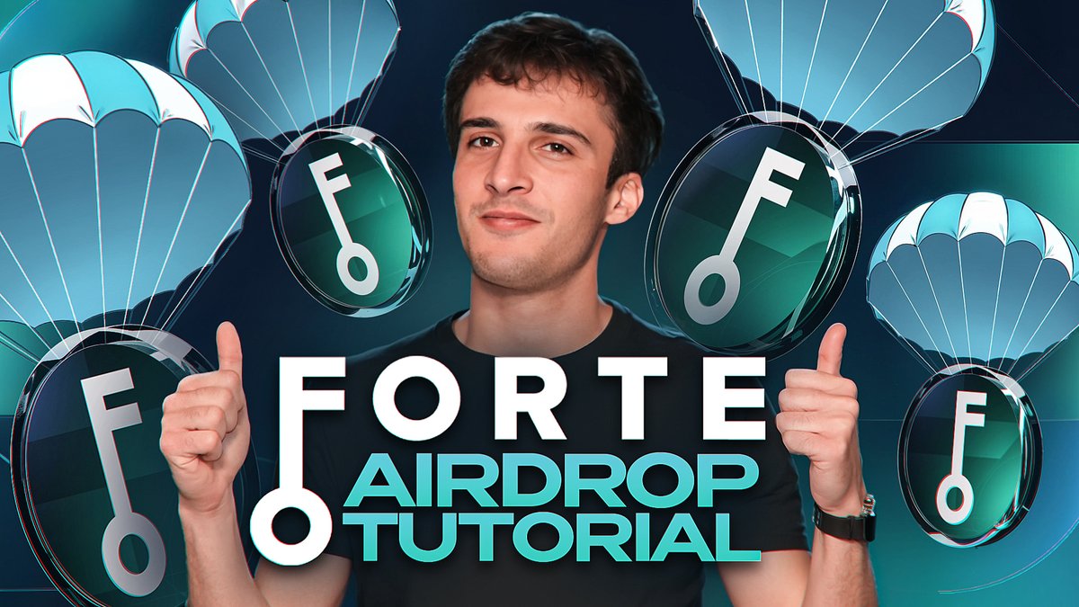 AltCryptoTalk's tweet image. NEW VIDEO! 📸

Forte Protocol Airdrop Tutorial [FREE &amp;amp; HUGE CRYPTO AIRDROP!]

Watch here: 👇
youtu.be/zbWvi_OWcgU

🚀 #ForteProtocol $FORTE #FreeAirdrop 🚀