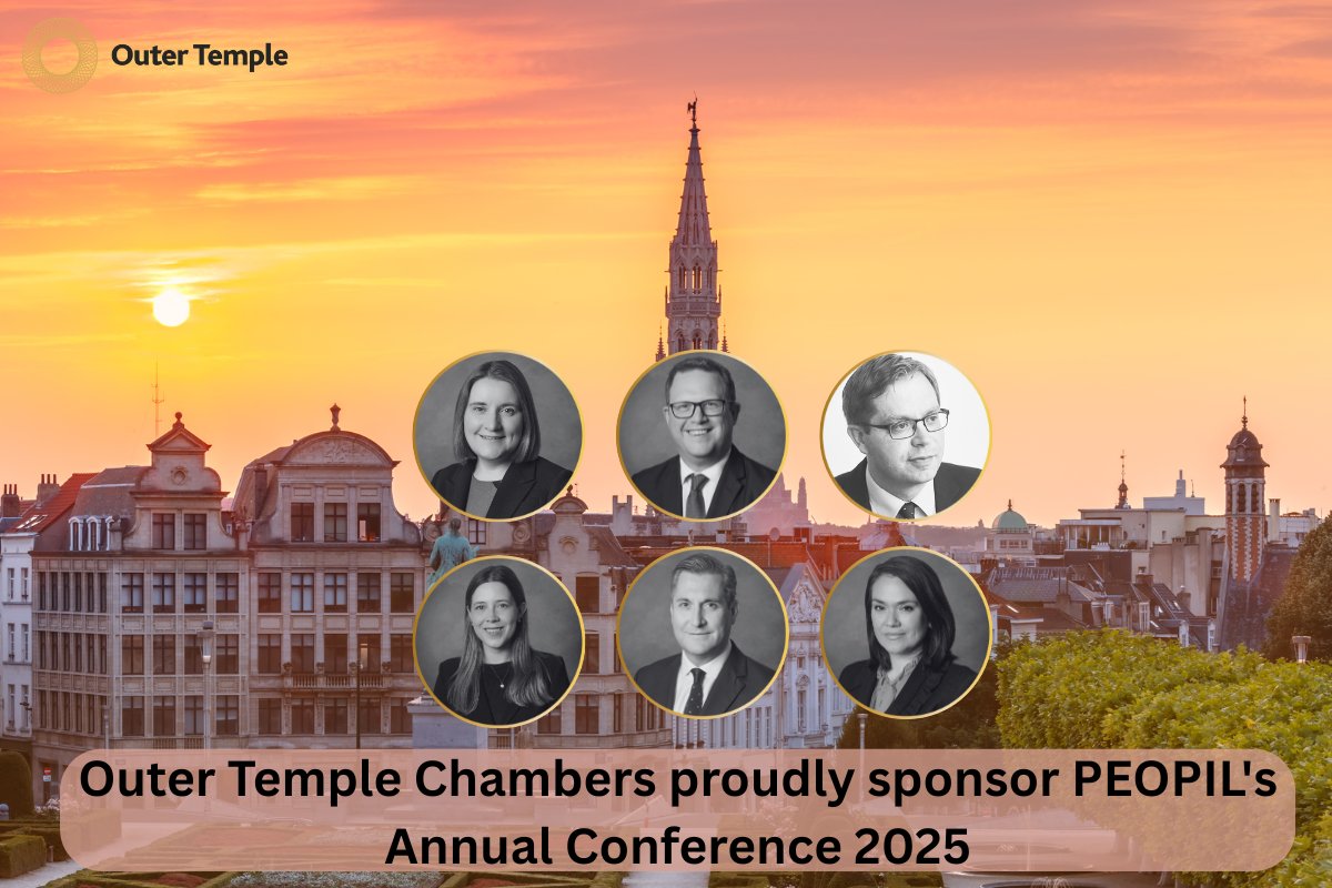 outertemple's tweet image. We are thrilled to once again be a co-sponsor of the flagship annual event for international injury lawyers; #PEOPIL Annual Conference, this year in Brussels on 25th – 27th September 2025.

Six members of @outertemple will be attending the conference. 

outertemple.com/outer-temple-c…