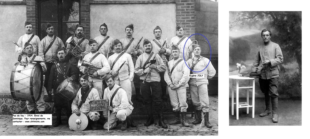 Eugène JOLY, classe 1912, affecté au 170e d'infanterie le 5 juin 1915, caporal le 10 octobre 1915 sergent-fourrier le 7 novembre 1915 - capturé près du fort de Douaumont en mars 1916. Il est interné au camp de Hameln-sur-Weser   Merci à Dominique #Chtimiste #170eRI