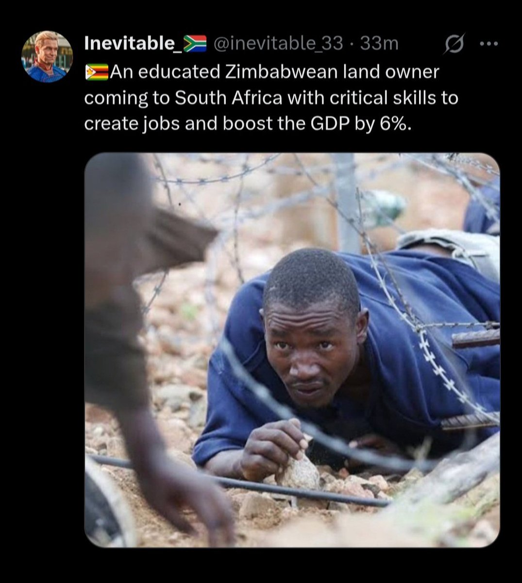 [GENERATIONS] A younger fresh generation of illegal zimbabweans🇿🇼 (Gen Z), has taken over illegal immigration from the earlier original illegal zimbabweans🇿🇼 (Generation X).
Illegal immigration into South Africa🇿🇦 has officially become zimbabwean🇿🇼 culture and way of life.