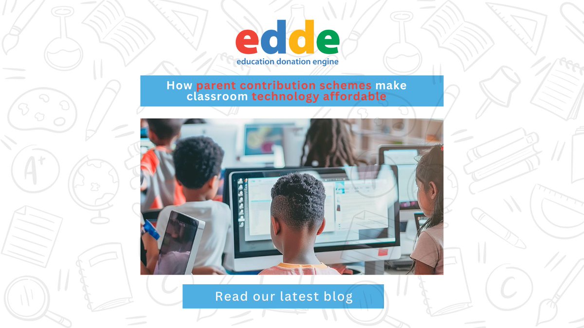 eddeedu's tweet photo. 💡 Parent contribution schemes make classroom tech affordable for schools &amp; families.

📚 Devices are accessible, supported &amp; budget-friendly.

Read more 👉 https://t.co/ogR6Kete8I

#EdTech #SchoolFunding #DigitalLearning https://t.co/d8CxfEmokZ