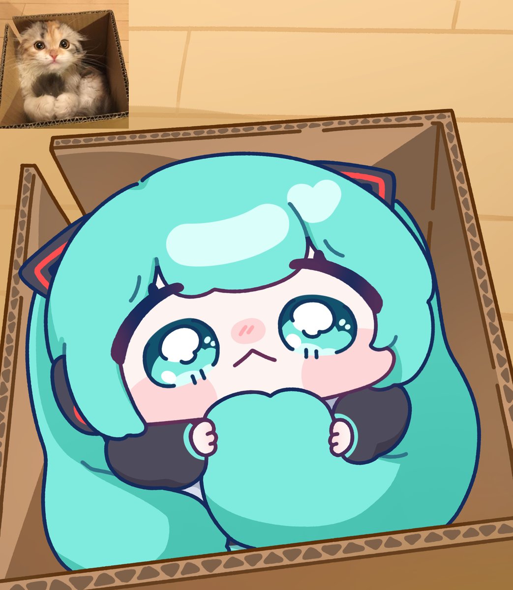 #初音ミク
Day 79. 📦
