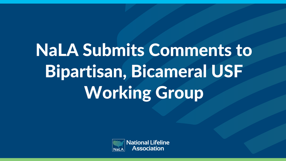 CSAgencyLLC's tweet photo. NaLA submits comments to bipartisan bicameral universal service fund working group. Read the blog now - https://t.co/pjql67m5Eq

#NaLA #MasterAgent #CSAgencyLLC #IndependentSalesOrganization #StreetTeam #LifelineMasterAgent #LifelineProgram https://t.co/EEmXHA67UG