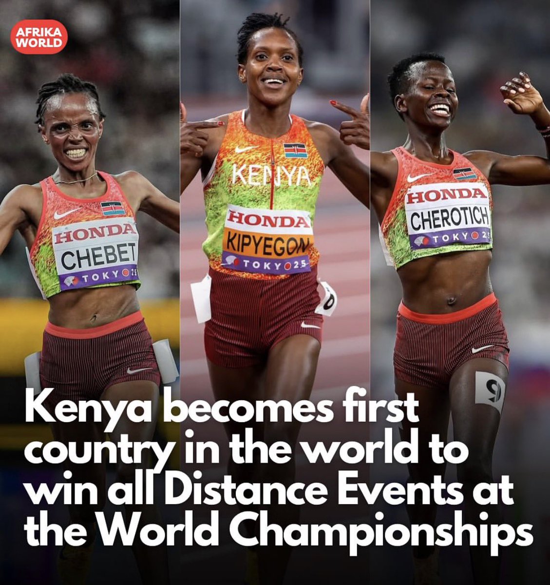 This generation of runners is on fire 🔥