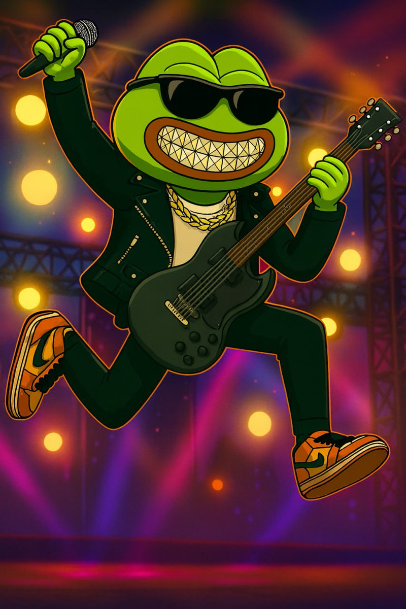 The crowd is waiting. The Rockstar is tuning his guitar

The Meme Coin Concert hasn’t started yet… but when it does, Solana will feel the shake

#BACARDO #MemeCoin #Solana #BacardoRocks