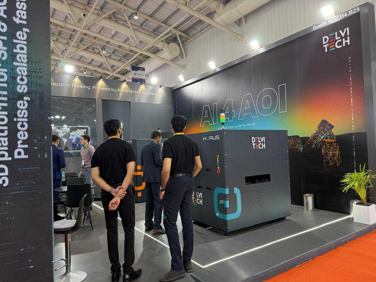 NewDimensionsAK's tweet image. Adding another successful year to our track record delivering impactful design execution at #electronicaIndia2025 and #productronicaindia2025, BIEC, Bangalore

#BoothDesign #Stallfabricators #B2B #Exhibitionstand #Innovation #Expo #TradeShow #ElectronicaIndia #productronicaIndia