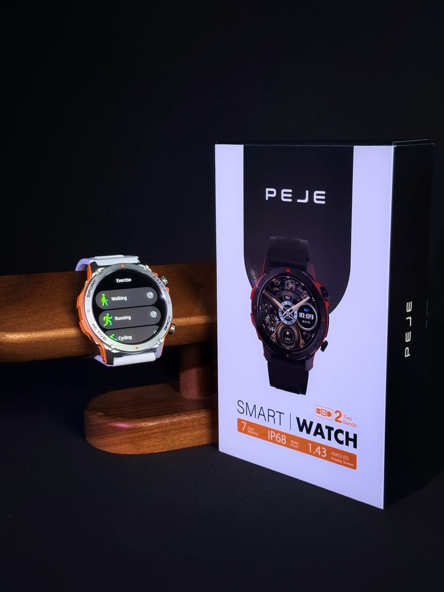 pejeglobal's tweet image. The 1.43&quot; AMOLED display elevates every interaction. From workouts to notifications, see everything in vibrant detail. ✨
#AMOLED #Smartwatch #Tech #Wearable #ZW13AMD #PEJEGlobal #Stunning #Design #Fashion