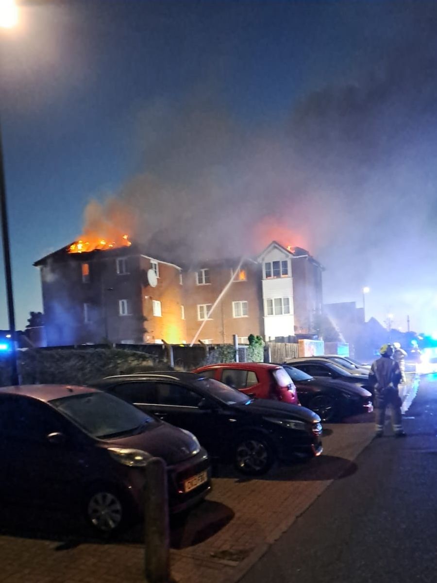 TransitPrimeKe's tweet image. 🚨 ENFIELD BLAZE – Three children have been hospitalised with smoke inhalation after a fire ripped through a block of flats in Maybury Close early this morning.

#Enfield #LondonFire #TransitPrime Palestian State Arizona #CharlieKirkMemorial Erika Kirk President Ruto
