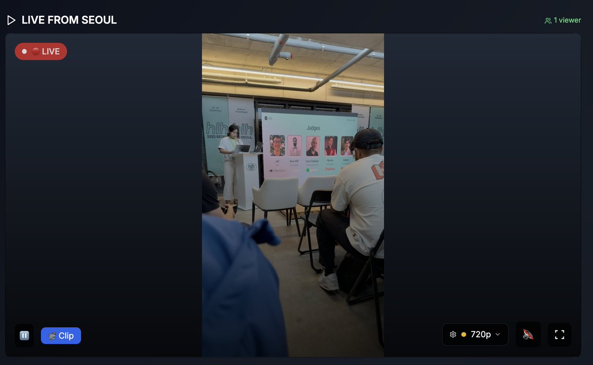 reisnertobias's tweet photo. Best to demo a Streaming Platform on HL by streaming @hlh_build 

GG @FLIPgoHL https://t.co/JYkoYmQd8p