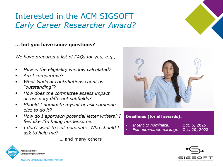 ACM SIGSOFT tweet media