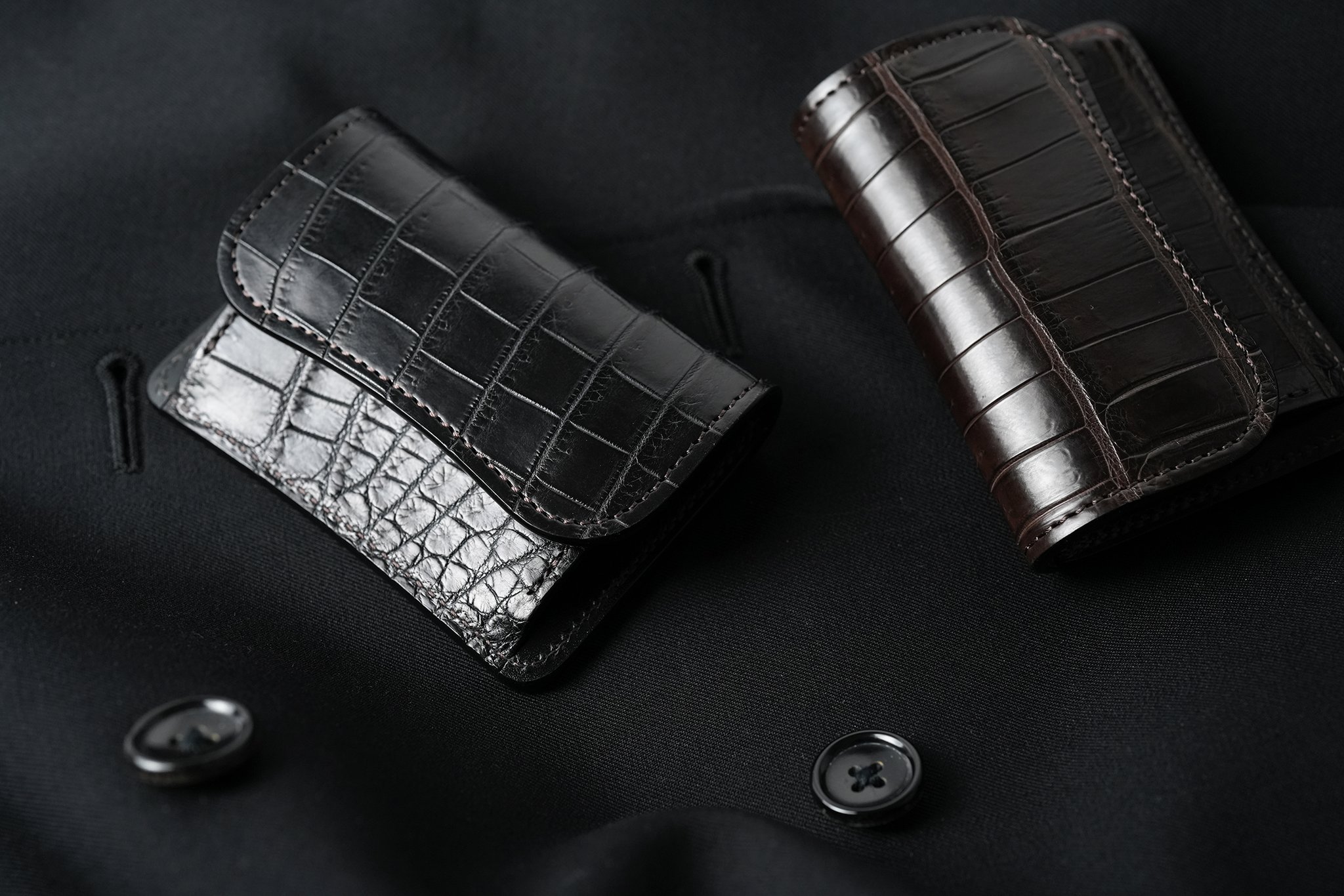 WILDSWANS クロコダイル TONGUE 特別仕様のクロコダイルTONGUEについてのお話 | WILDSWANS