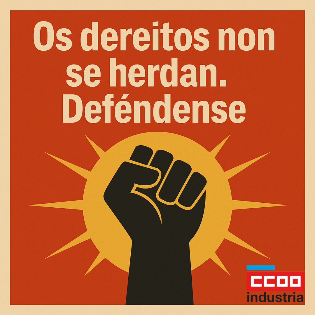 ccooindgalicia's tweet photo. 3/4/1919: España decreta as 8 horas tras a folga da Canadiense.
1976: 44 h/semana. 1983: 40 h/semana. 2019: rexistro horario.
2025: seguimos loitando por 37,5 h.

✊ Sen sindicatos non hai tempo de vida. Os dereitos non se herdan, deféndense. #8Horas #CCOO https://t.co/52AlFJIBnr