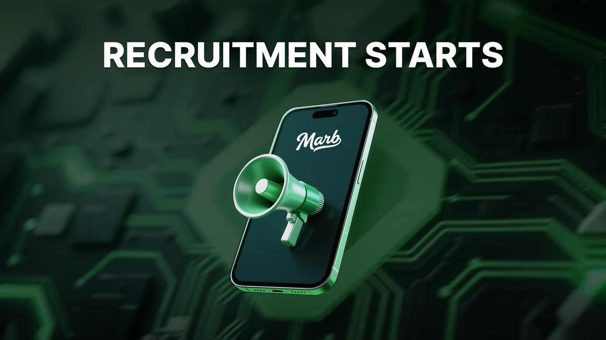 marb_official's tweet image. 🚀 We’re hiring!
Join us as a Community &amp;amp; Growth Manager to help build and grow the MARB gaming ecosystem 🌌🎮
If you love Web3, community building, and marketing – apply here 👉 forms.gle/eHE541Q5mbCmUd…

#Web3 #CryptoJobs #CommunityManager