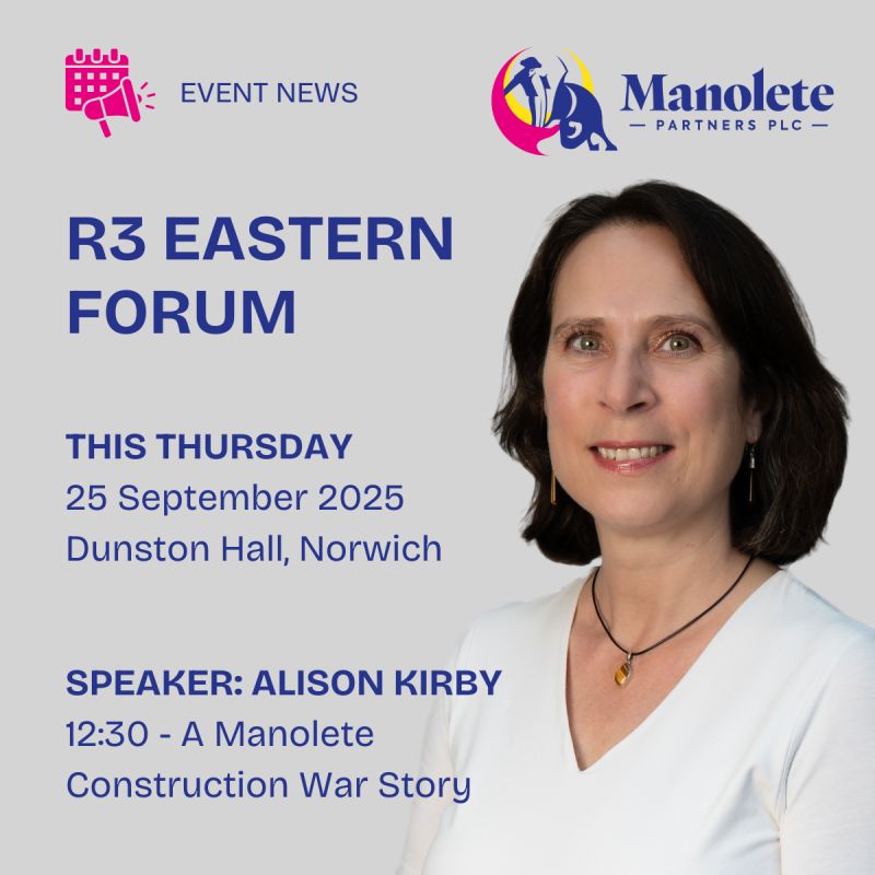 Manolete Partners Plc (@manoleteplc) on Twitter photo Manolete's Alison Kirby to present to <a href="/R3PressOffice/">R3 Press Office</a> Eastern Forum on 25 September. For full programme details visit: lnkd.in/dWHVbgQC
#R3EasternForum #Insolvency Manolete's Alison Kirby to present to <a href="/R3PressOffice/">R3 Press Office</a> Eastern Forum on 25 September. For full programme details visit: lnkd.in/dWHVbgQC
#R3EasternForum #Insolvency