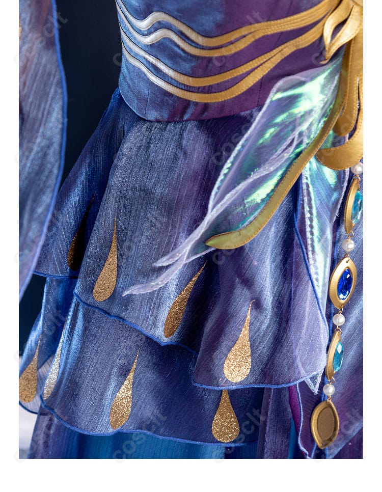 深海のように静かで美しい――漁師（グレイス）の“涙を流す神女”衣装。

サテンやベルベットの質感が光に映えて、撮影やステージでも圧倒的存在感を放ちます🌊
📸特別な一着で、あなたのコスプレ体験をもっとドラマチックに。

▶️ cosclt.com/identityv-grac…

#COSCLT #IdentityV #第五人格 #イベント映え