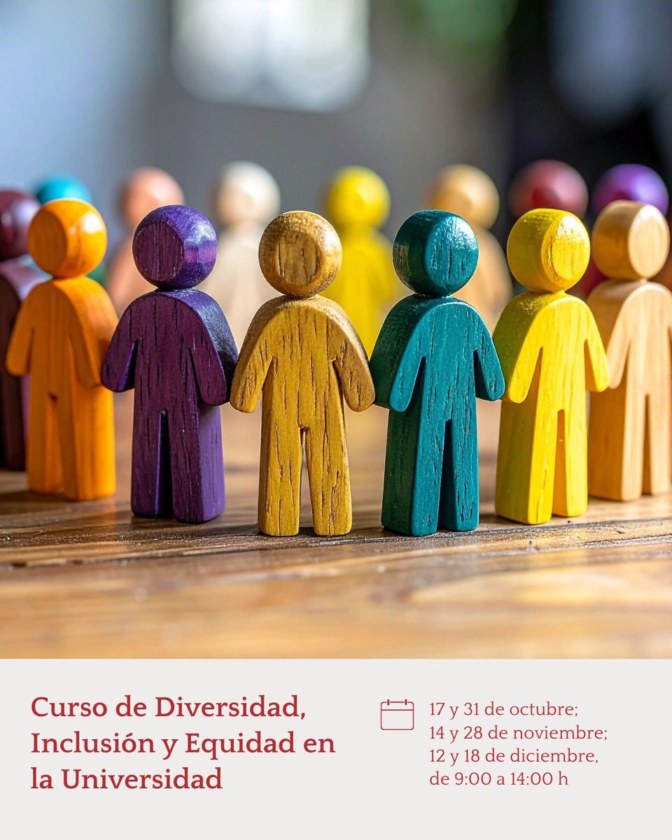 👏 Curso de Diversidad, Inclusión y Equidad en la Universidad, dirigido a estudiantes de todos los grados y organizado por la <a href="/diUCM/">Delegación del Rector para las Políticas Sociales</a>
🧵⬇️
