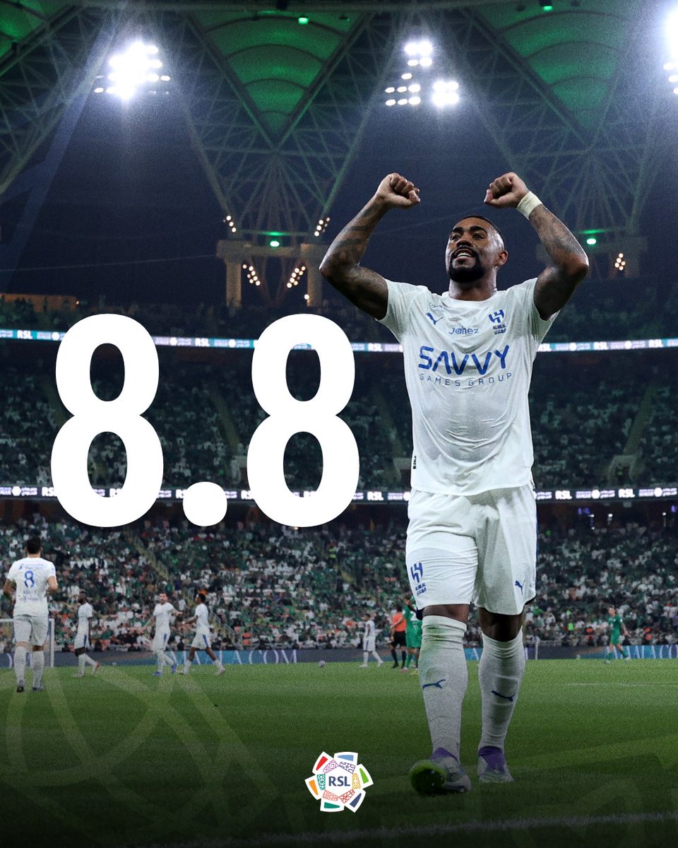 بتقييم 8.8 🌟

مالكوم #نجم_الجولة باختيار الجماهير 🇧🇷

#دوري_روشن_السعودي | #للجماهير