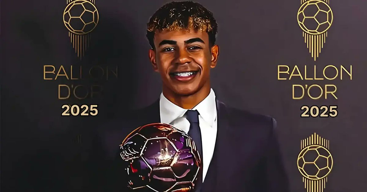 🚨💶💶SORTEAZO💶💶🚨

Si mañana  Lamine Yamal gana el balón de Oro...

🎁Sorteo 100€ entre 2 personas, que le den LIKE ♥️ y RT 🔄  a este post y seguir nuestra cuenta <a href="/NotBettingX/">NotBetting</a>

ℹ️ OPCIONAL mencionar a un amigo aumenta la probabilidad de ganar✅