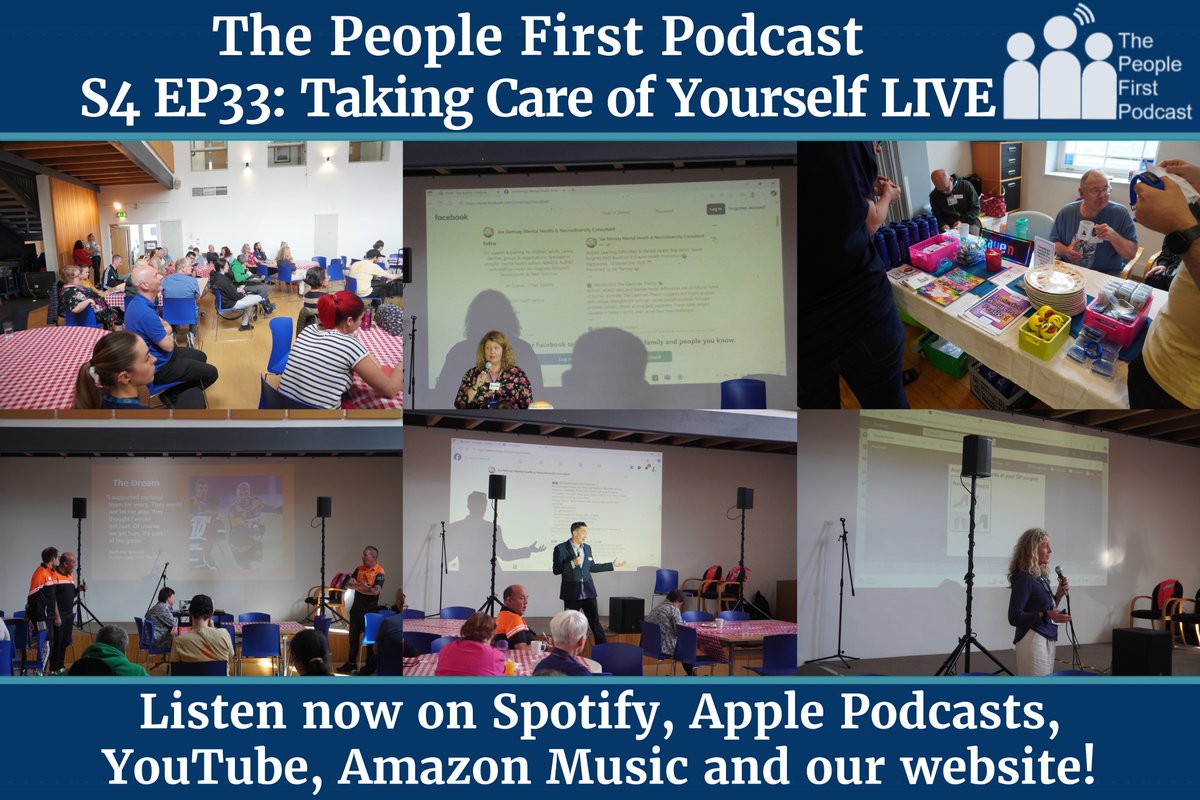 ‼️THE <a href="/PfkcR/">People First Keighley & Craven</a> PODCAST‼️

This week's show is coming to you LIVE from Central Hall, where we covered a great event from <a href="/ActAsOneBDC/">Bradford District Craven Health & Care Partnership</a> - Taking Good Care of Yourself! 🤩We chatted to some of the stall holders &amp; members of the public who attended! 

LISTEN NOW: podfollow.com/the-people-fir…