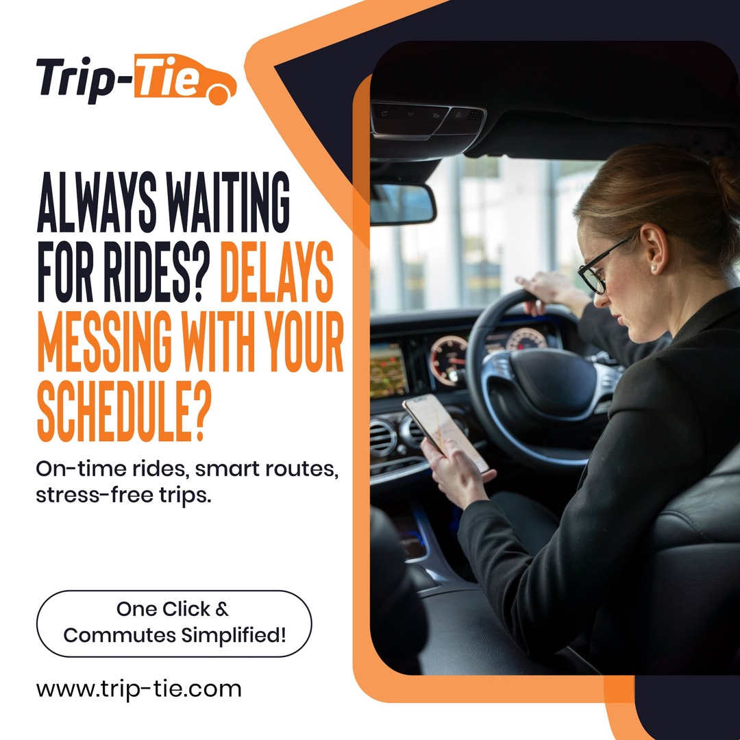 trip_tie's tweet image. 🚗 One Click &amp;amp; Commutes Simplified!✨

✅ On-time rides, every time
✅ Smart, optimized routes

👉 Commute easy, every day!

For more information!
Visit us: trip-tie.com

#TripTie #SmartCommute #OnTimeRides #StressFreeTravel #RideSmart #TravelMadeEasy #ReliableRides