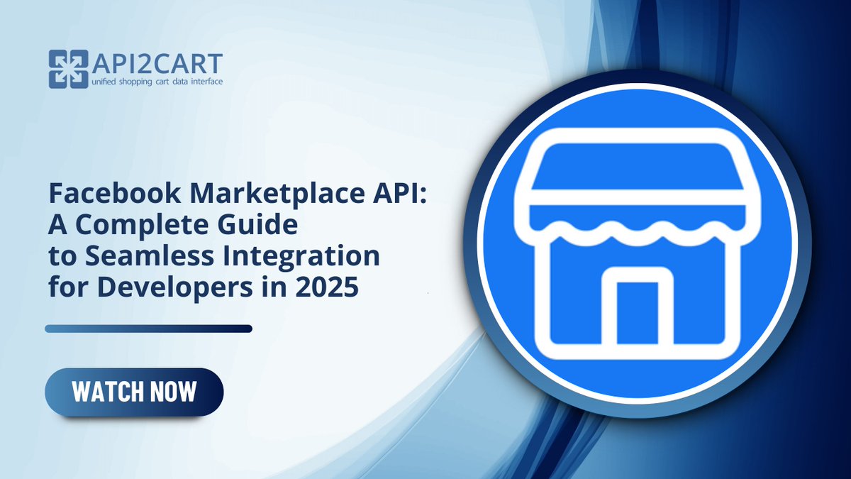 API2Cart's tweet image. 🚀Looking to integrate your software with Facebook Marketplace?
For developers, integrating with its API brings business benefits.
🔗API2Cart provides a unified API that connects software with 60+ eCommerce platforms and marketplaces.
bit.ly/4gG6Jva
#FacebookAPI