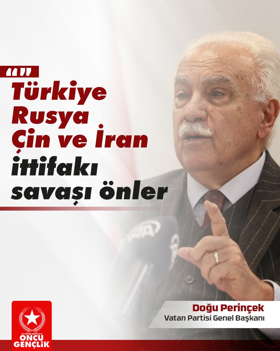 🔴 "Doğu Akdeniz’de ABD, İsrail, Yunanistan, GKRY ittifakı oluştu. Namlular Türkiye’ye dönük!

Türkiye, kendi özgücünün dışında Doğu Akdeniz’e kuvvet yığmalı. O kuvvet Rusya, Çin ve İran’dır. Bu, dünya savaşına kadar gidebilecek boyuttaki savaşı önlemede önemli bir tercihtir."
