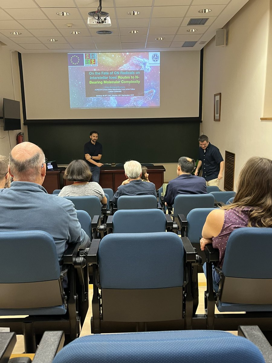 Comienza el seminario de Joan Enrique-Romero (univ. Leiden) #IFFSeminarios