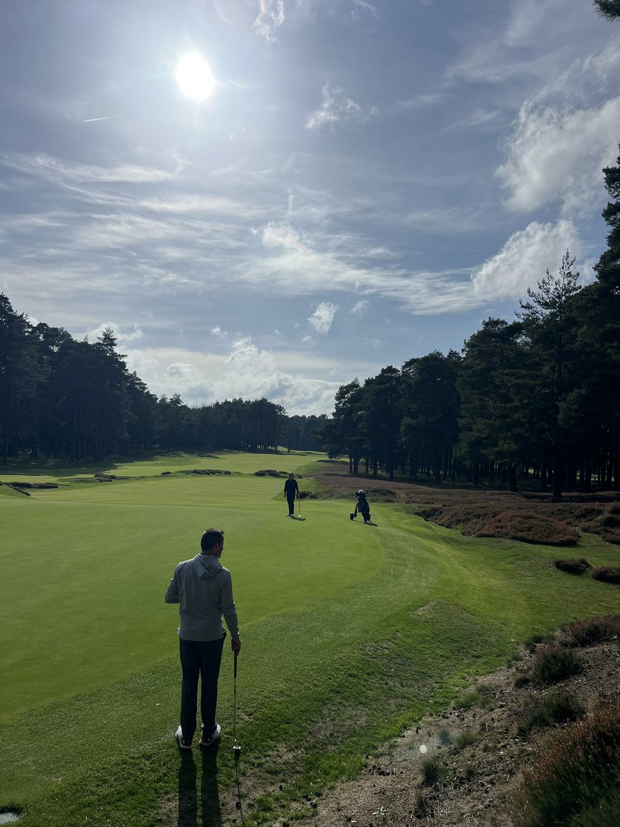 A weekend well spent at Sunningdale 🧘‍♀️ ⛳️