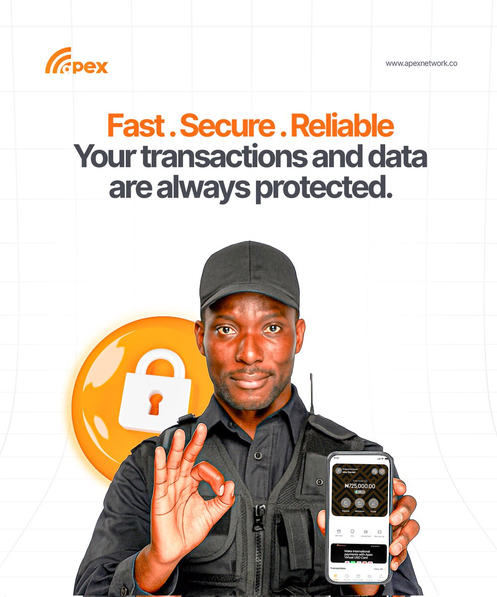 💯 security and reliability!🔑

We have that for you.

Trade with confidence at all times.✅