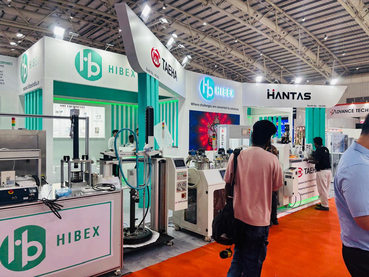 NewDimensionsAK's tweet image. Adding another successful year to our track record delivering impactful design execution at #electronicaIndia2025 and #productronicaindia2025, BIEC, Bangalore
(3/3)

#BoothDesign #Stallfabricators #B2B #Exhibitionstand #Innovation #Expo #TradeShow #Electronica #productronicaIndia