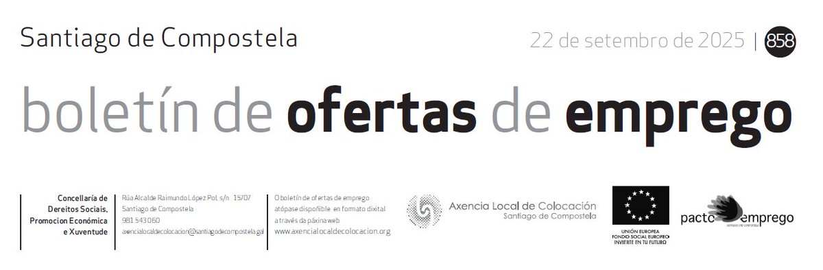 Xa está publicado na web o boletín semanal de ofertas: tinyurl.com/45e2w6tr