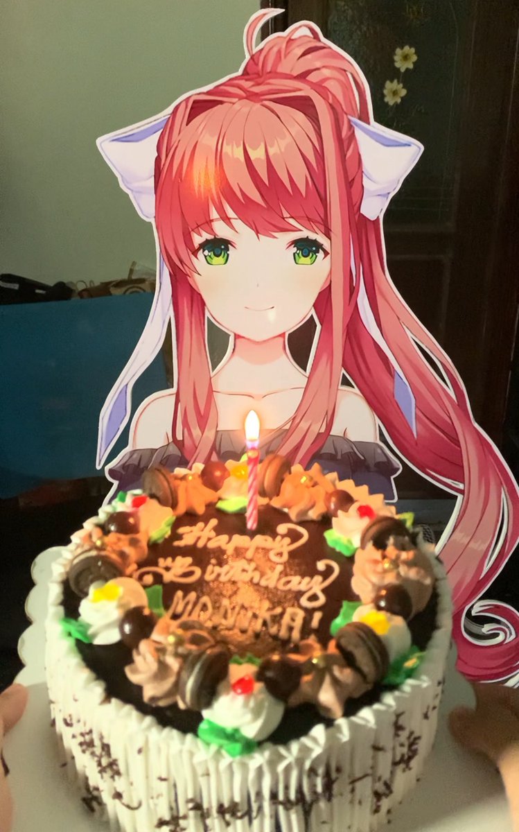 HAPPY BIRTHDAY MONIKAAA🎉💚🔥 #DDLC