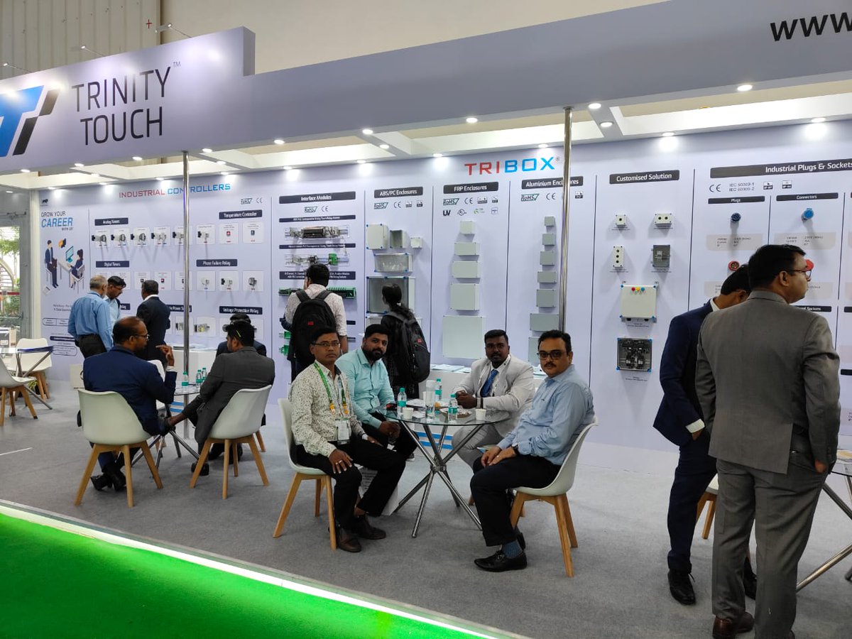 TrinityTouch's tweet image. ⚡ Thank You, #Bangalore!

Grateful to everyone who joined us at #ElectronicaIndia 2025 (17–19 Sep, #BIEC). Your presence &amp;amp; interest made it a true success.

Swipe for glimpses — let’s keep building innovative solutions together!

#TrinityTouch #ElectronicaIndia2025 #Innovation