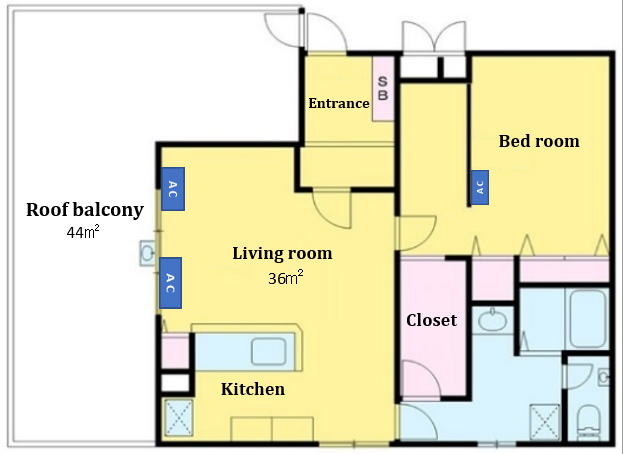 Furnished apartment for rent with good access to #Tokyo's #Ikebukuro &amp; #Shibuya
・Monthly rent ¥293,000
・ Lease term (minimum): 60 days
・Capacity: 3 people
・9 min. walk to #Heiwadai Station
・12 min. train to Ikebukuro &amp; 21 min. to Shibuya 
Learn more:
realestate.co.jp/en/rent/view/1…