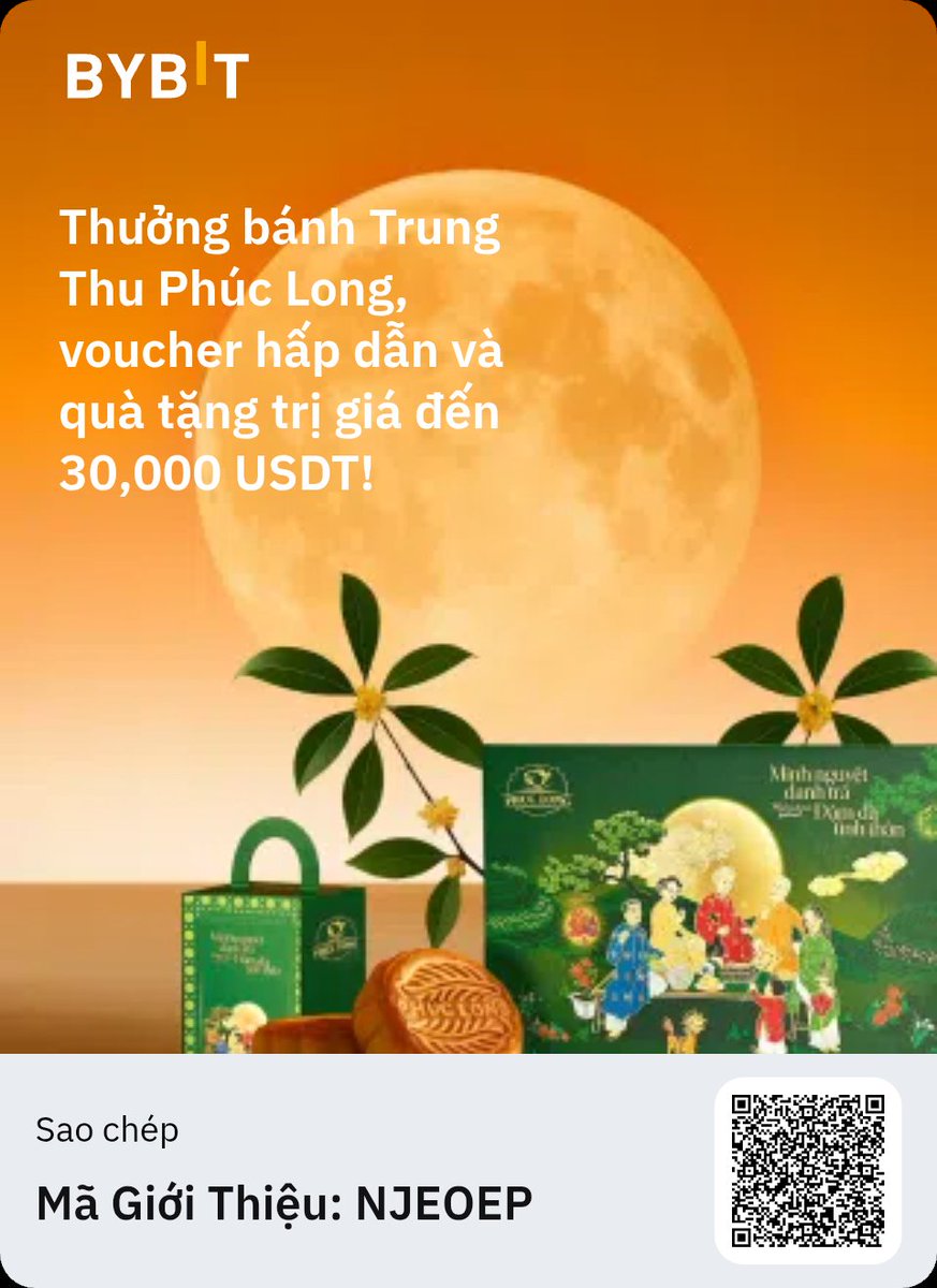 concuatr's tweet photo. Thưởng bánh Trung Thu Phúc Long, voucher hấp dẫn và quà tặng trị giá đến 30,000 USDT! https://t.co/k08OCvPl4V https://t.co/QtzeXHVzNz