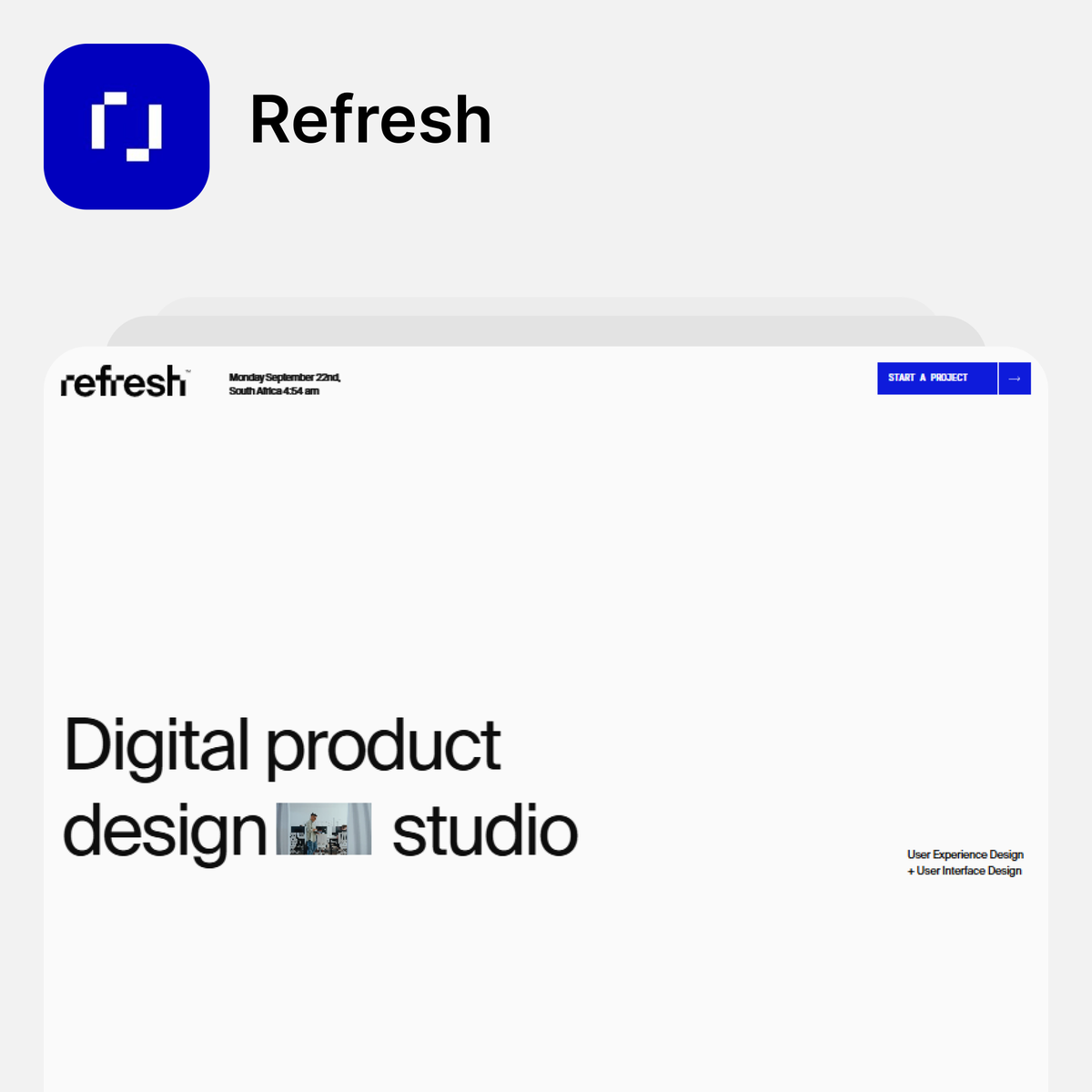 webbieio's tweet photo. New trendy websites listed on @webbieio  this week.

Featuring  Refresh, @BetterStackHQ, @jittervideo, @tixdotafrica.

Visit https://t.co/ufURS08YO3 for more inspiration. https://t.co/vHUyi3Z2gE