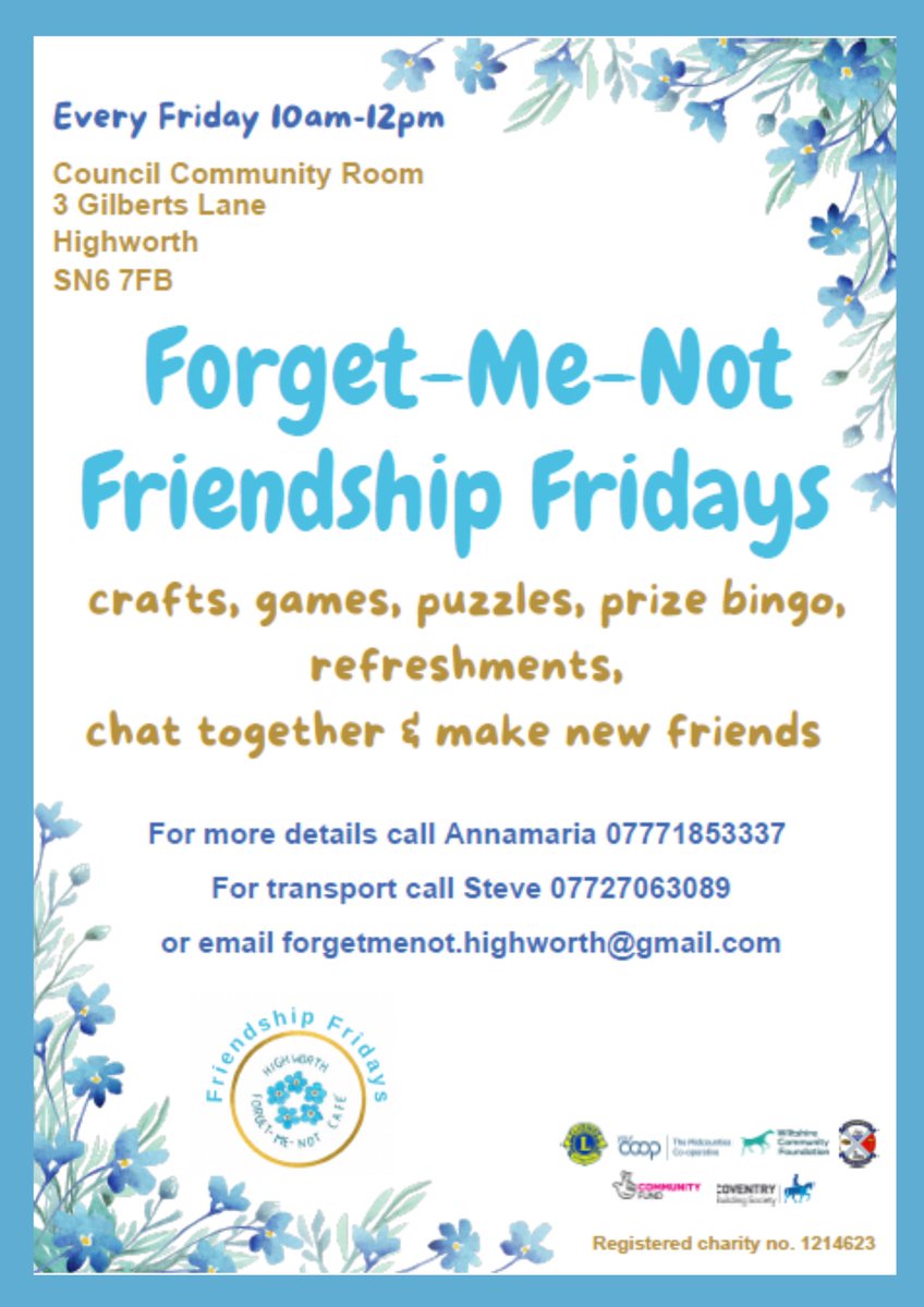 Open from 10am, we look forward to seeing you all 📷📷#highworthforgetmenot