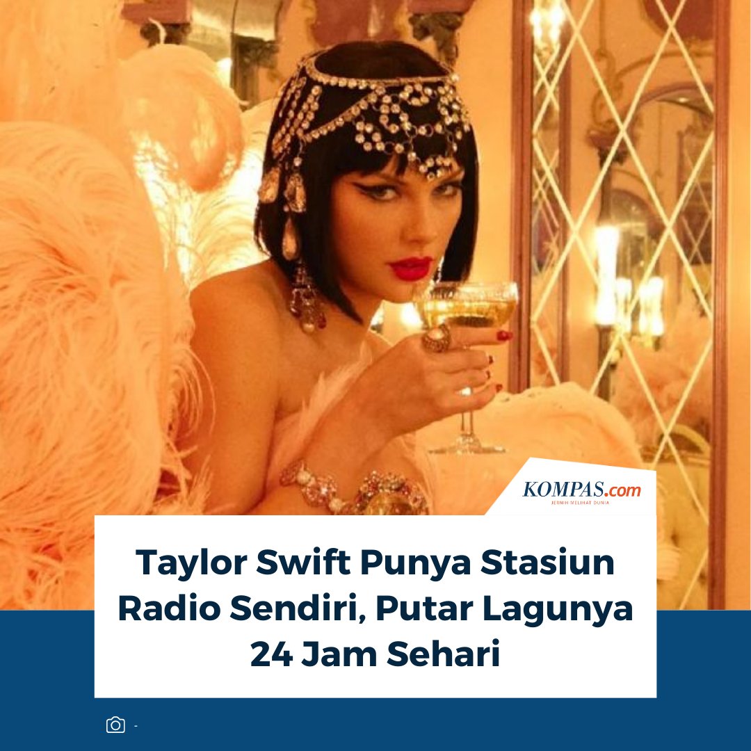 Taylor Swift kembali memberikan kejutan besar untuk para penggemarnya. Kali ini, sang superstar meluncurkan stasiun radio khusus yang hanya memutar musiknya selama 24 jam nonstop.

👉🏻 Baca selengkapnya kompas.com/hype/read/2025…

~AM #TaylorSwift #RadioTaylor