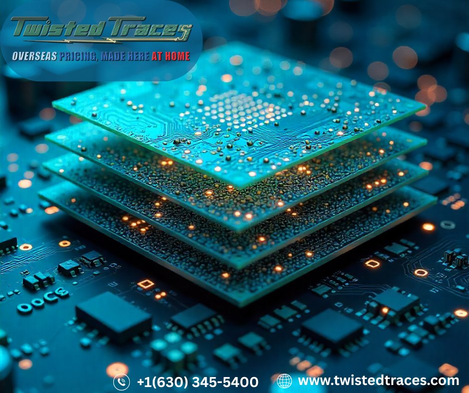 twistedtraces's tweet image. PCB Layers Capabilities
Twisted Traces manufactures PCBs from 1 to 20 layers in FR-4, FR-406, and 370HR, and 1–2 layer boards in Rogers, Aluminum/Copper, and Teflon. Copper thickness can be customized to your exact requirements.
Read More: bit.ly/46LBrPU
#PCB #PCBLayers