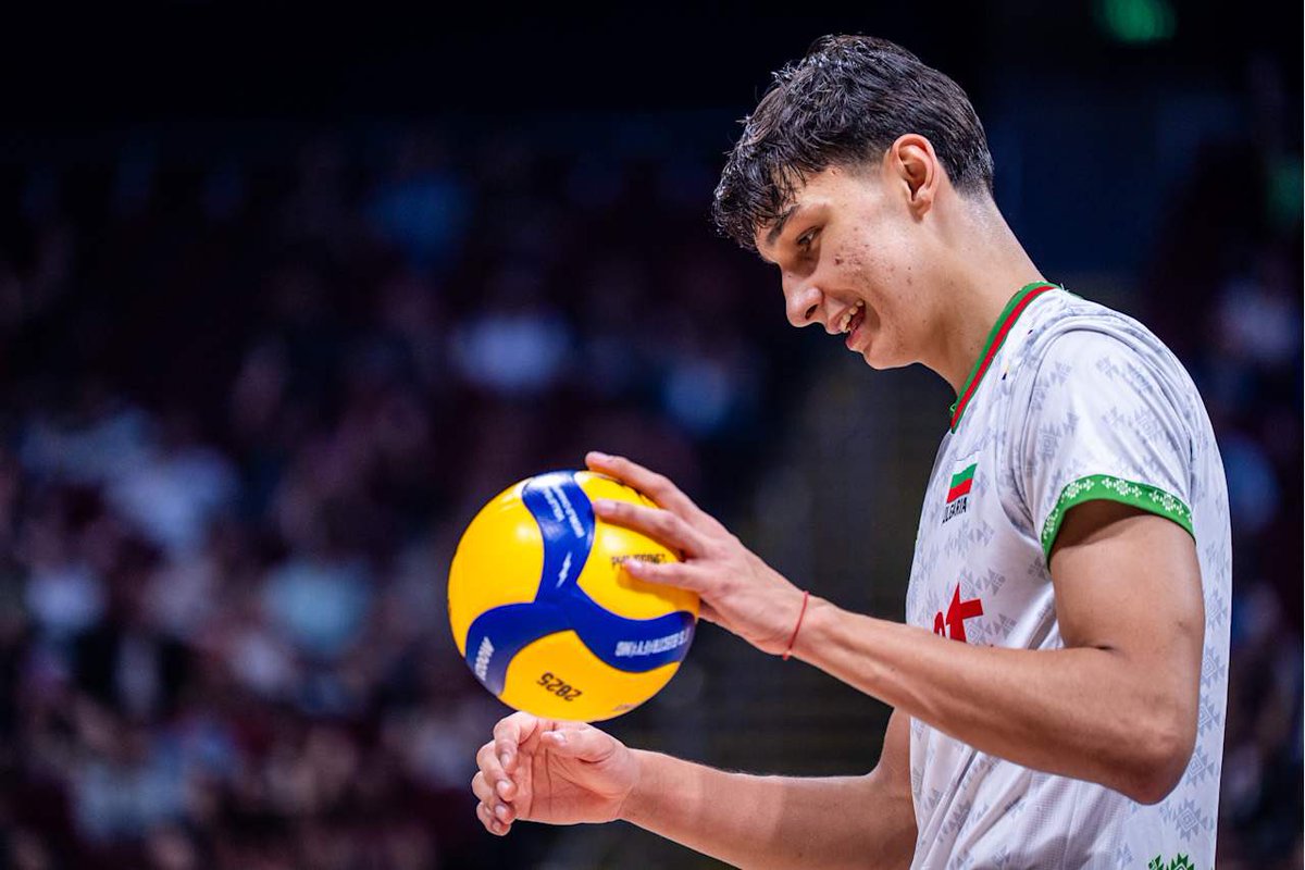 it’s crazy to think that 🇧🇬bulgaria’s last quarterfinal run was with their father, vladimir nikolov, as captain. 🤯

now, they return with his sons leading the way. moni is just 18, while alex is only 21. ❤️‍🩹