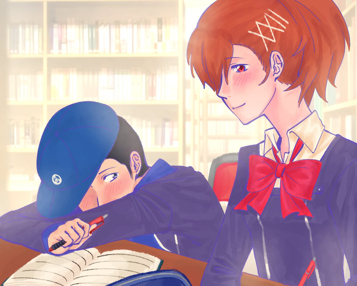 pico_ritos's tweet photo. Afternoon study 📝✨ #persona3 #junham #kotoneshiomi #junpeiiori https://t.co/pLD6nAWNYR